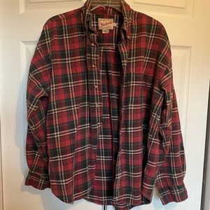 Woolrich Plaid Button Down - Size Large